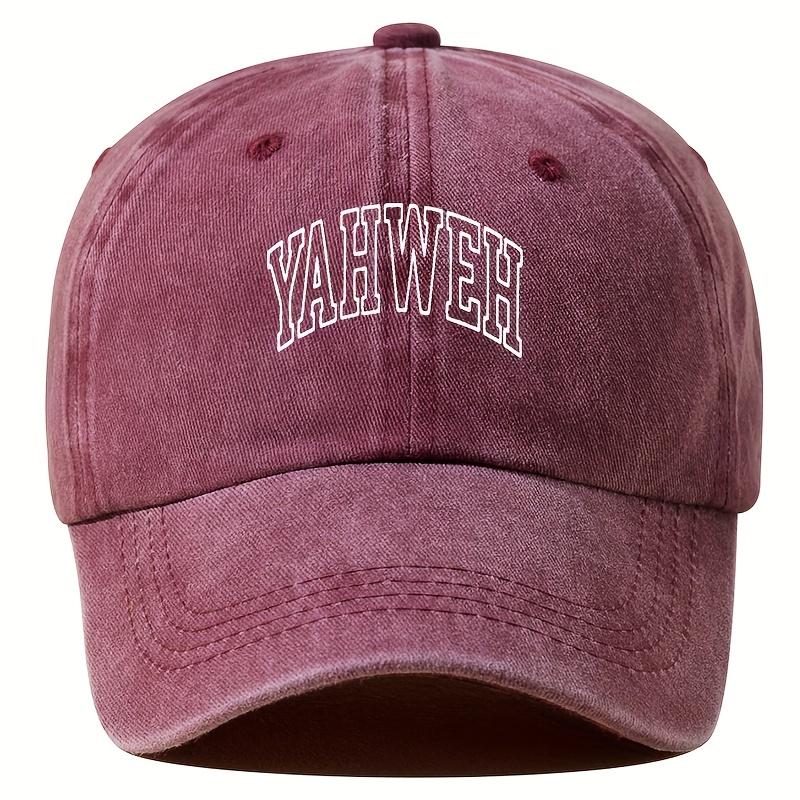 Fashion Baseball Cap Vintage Washed Casual Hat Curved Brim Versatile Trendy Dad Trucker Cap Fishing Hat