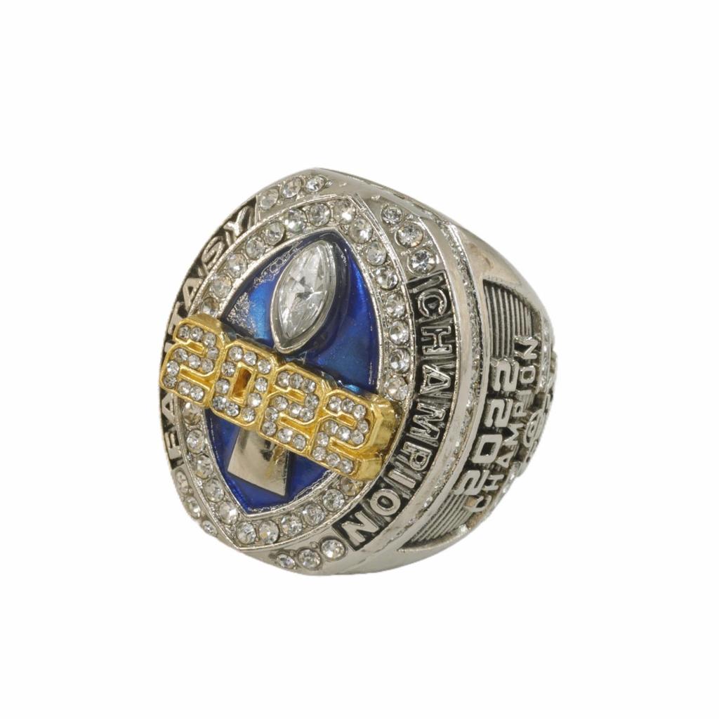 FFL 2022 Fantasy Football Championship Ring - Oval Design