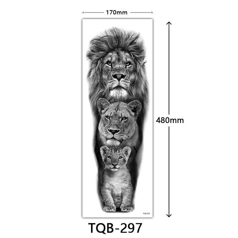 Full Arm Tattoo Sticker, Full Arm Big Picture Tattoo Sticker, Flower Arm Tattoo Sticker Tattoo