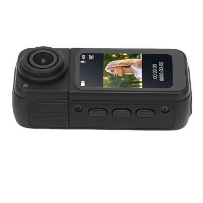 Tragbare Kamera 2.7K 12MP 170 Grad Winkel 1.47 Zoll Farbbildschirm Magnetische Am Körper getragene Kamera für Arbeit Reisen Wandern