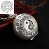Handmade Tibetan-style Openable Amulet Pendant Necklace Men Women Copper With Crystal Charm Adjustable Chain Length