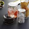 Transparent Glass Jar Candy Jars Cotton Swab Box Storage Tank Storage Jar Glass Box Organizer Decorative Jars Storage Boxes