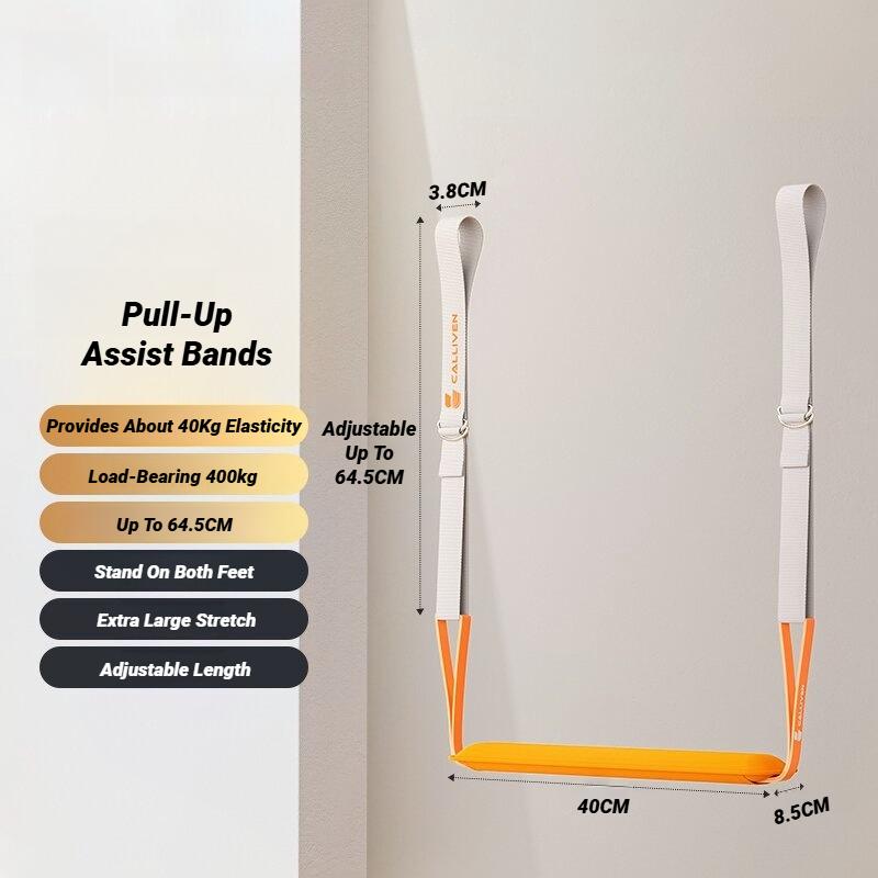 

Durable And Safe Adjustable Pull Up Assistance Bands Set For Pull-Ups Assist Men Women Hanging Training Chin-Up Workout Body Stretching Indoor