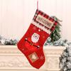 Thickened Christmas Socks Candy Bag Santa Claus Elk Snowflake Christmas Tree Decorations  Kids