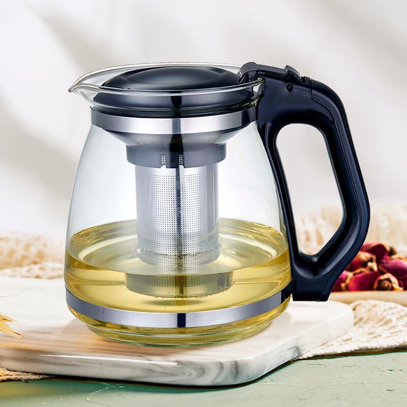 ZISIZ Glass Teapot with Filter