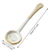 4PCS Under-glaze Painting Coffee Stirring Spoon Handmade Dessert Spoon Soup Spoon  Afternoon Tea