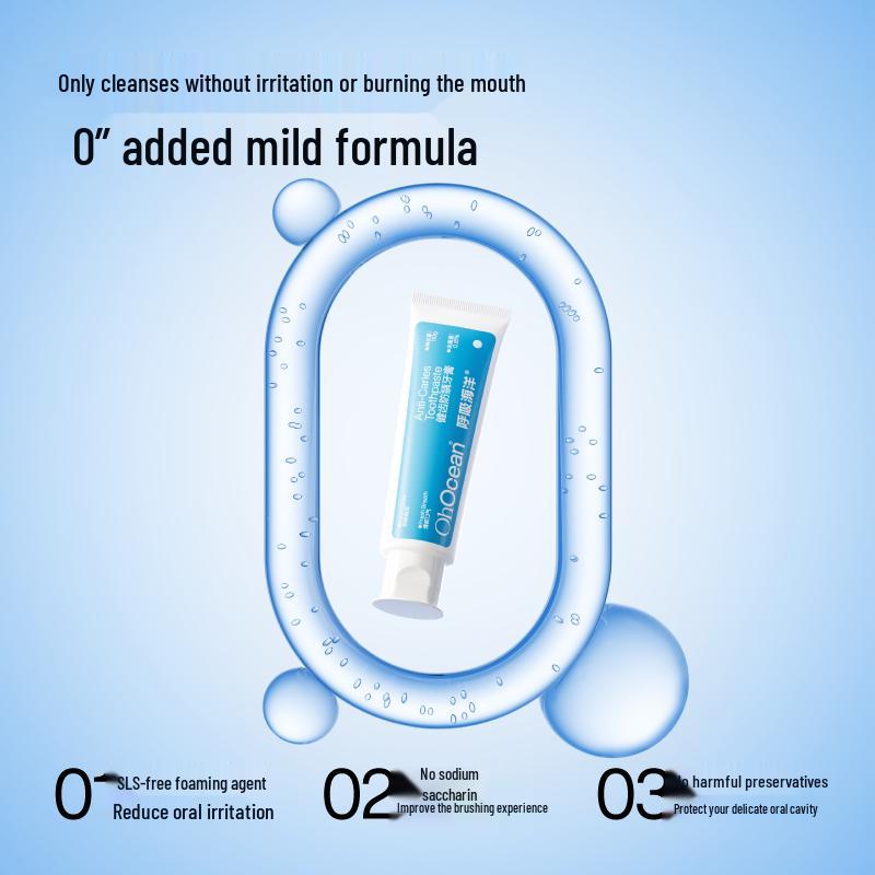 Breathing Ocean Fluoride Anti-Cavity Oral Care Family Set