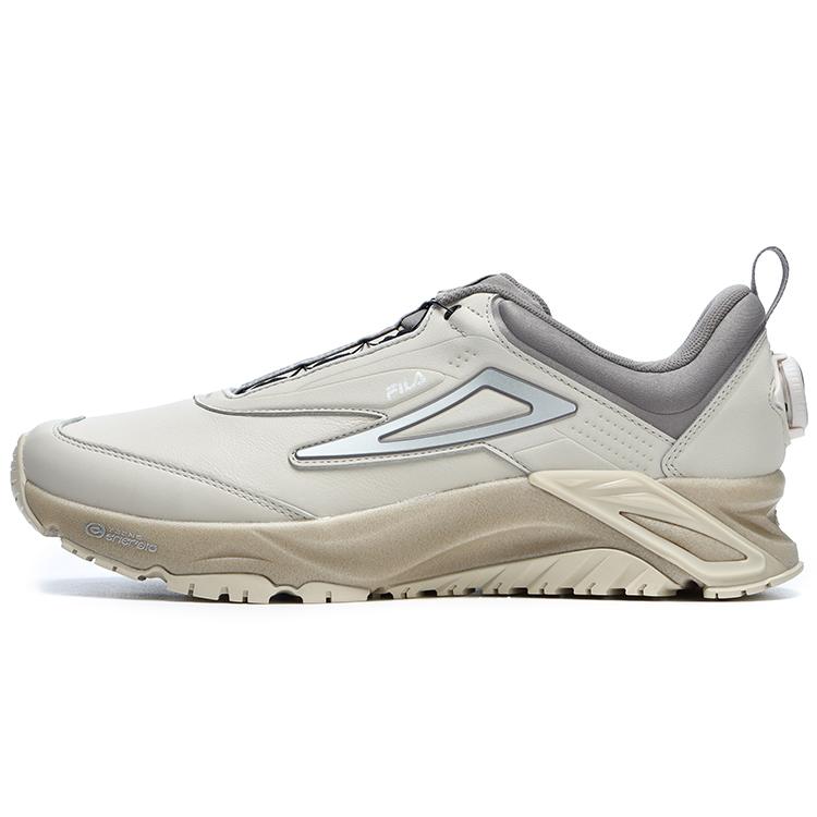 

New FILA Lynx Boa Atr Lea Shoes Cream White Grey A12M311212FRD 42