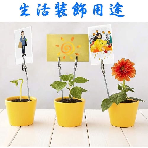 Painting Clips, Clip Parts for Painting, Memo Stands, Plastic Model Painting, Memo Holder Making, and More - Large Capacity Pack of 50