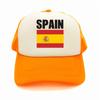 Flag Of Spain Baseball Cap For Women Unisex Country Proud Mesh Net Trucker Hats Summer Breathable Snapback Dad Gift Caps