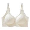 Small Chest Push-up Anti-sagging Underwear Without Steel Ring Soft Support Chinese Style Jacquard Bra