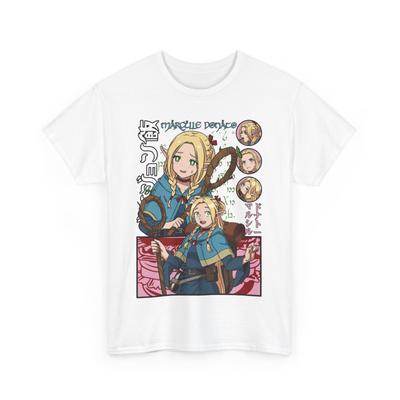 Nové Delicious in Dungeon Marcille Donato Tričko, Unisex Tričko, Dárek pro Fanouška Manga, Anime