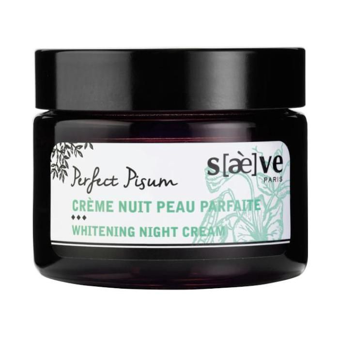 Crème Nuit - SAEVE - Perfect Pisum - 50ml - Tous Types De Peau - Lisse Et Régénère La Peau