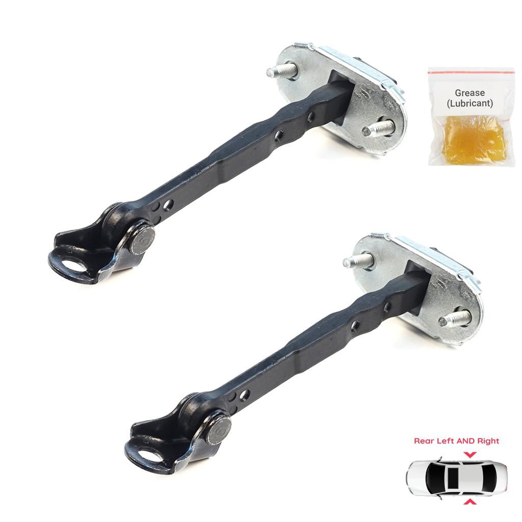 EDP1692-1 2 Pieces Rear Door Hinge Brake Stop Check Assy Limiter Strap for Subaru Impreza MK5 GK GT XV Crosstrek MK2 GT G24 62124FL001