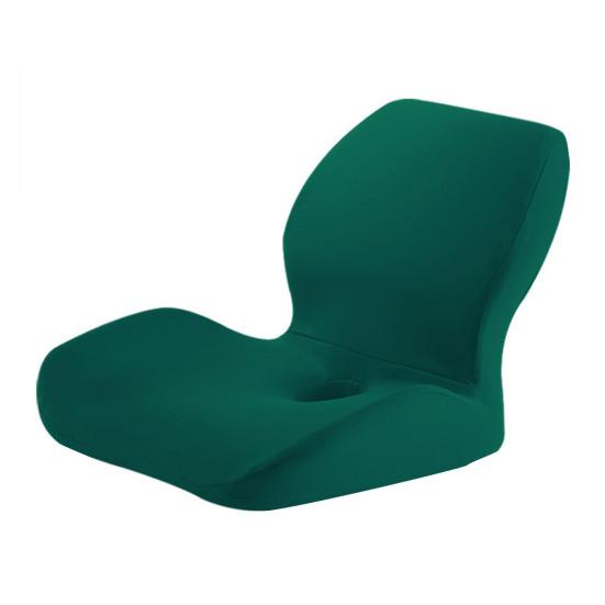 Memory Foam Seat Cushion Ergonomic Design One-piece Seat Cushion with Waist Support Anti-slip Backrest Cushion
