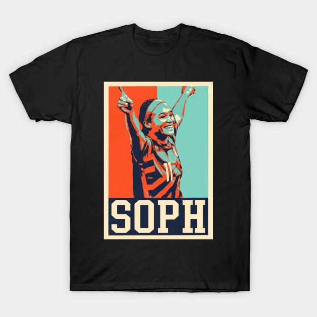 

Men Black Print T-shirt Sophia Smith Alex Morgan No-Cut Transfer Paper Print Cotton Tshirt S чорний