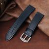 Oil Wax Leather Watch Band 20mm 22mm for Omega Universal Calfskin Quick Release Vintage Genuine Leather Business Wrist Strap