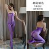 Sexy  Underwear Women's  Pantyhose onesie chest-wrapped tights flash transparent pantyhose