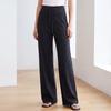 Women's High Waist Breathable Wide Leg Pants for Spring and Autumn - Elastic, Loose Fit, Sun Protection, Airy, Casual, Slimming Sportswear
