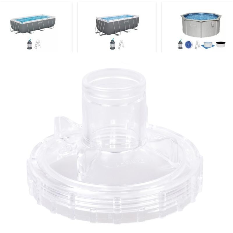 Universals Swimming Pool Filter Housing Corrosions Resistant Plastic Pool Filter for Quickly Installation Compatibility