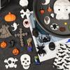 loween Sugar Art Pumpkin  Skeleton Spider  Owl Coffin Cake Decoration Silicone Mold Baking Cooking Tools