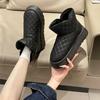Fashion Plus Warm Booties Shoes for Woman Elegant With Medium Heels Women's Ankle Snow Boots On Promotion Anti Skid Offer Slip Furry Hot