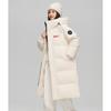 Winter Knee-Length Hooded Couple Puffer Coat Loose Fit Thick Warm Cotton Jacket Women