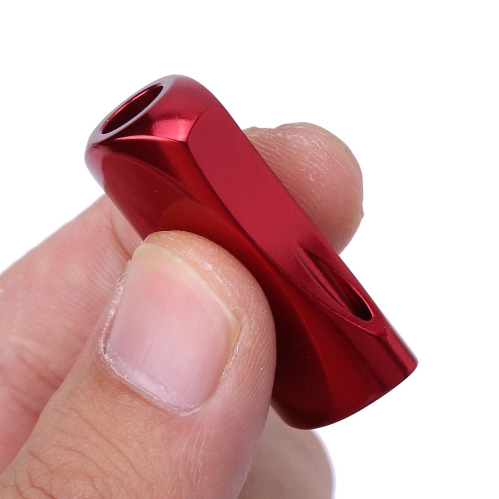 Super Light Full Metal Replacement Power Handle Knob for   Reel (red)
