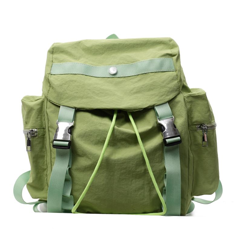 Simple Casual Zipper Backpacks Solid Color Large Capacity Classic Style Durable Schoolbags for Unisex 2026 Couple Style New
