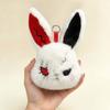 Weiches Halloween-Stofftier Flauschiger Genähter Hase Schrullige Puppe Gotisches Kaninchen Anime-Fans