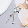 Y2K Sweet Cute Star Fringe Pendent Hair Clip Hairpin For Women Girls Punk Metal Pentagram BB Clips Barrettes Hair Accessories