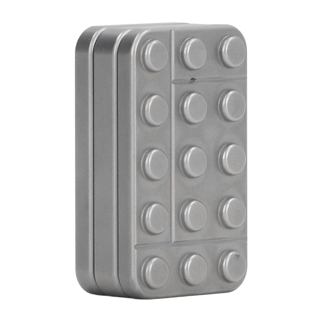 Metall ADHS Autismus Push Slider Spielzeug Erwachsener Büro Schreibtisch Angst Stressabbau Magnetisch 3 Schichten Haptisch