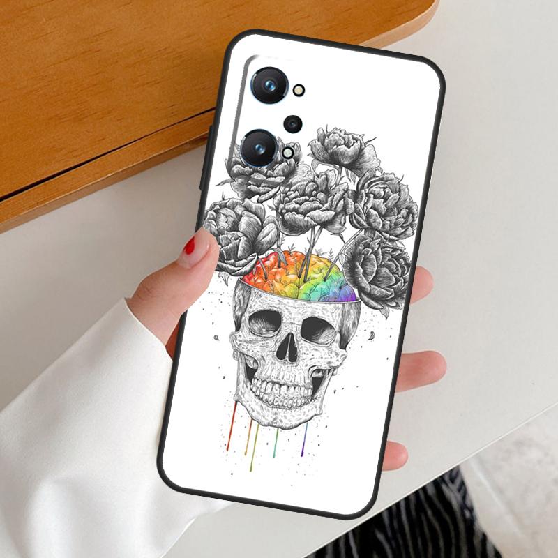 Anatomy Brain For Realme GT7 GT6 15 Pro 10 11 12 13 14 Pro Plus C65 C63 C61 C55 C51 C53 C35 C75 C67 Case