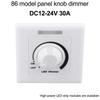 Single Color LED Dimmer Controller for 12V24V Strips Advanced Dimming Technology for Enhanced Lighting Control