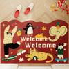 Colorful Letters Welcome Mat  Door Mat  Suitable For Bedrooms, Bathrooms, Kitchens, Outdoors, Laundry Rooms  Floor Mat