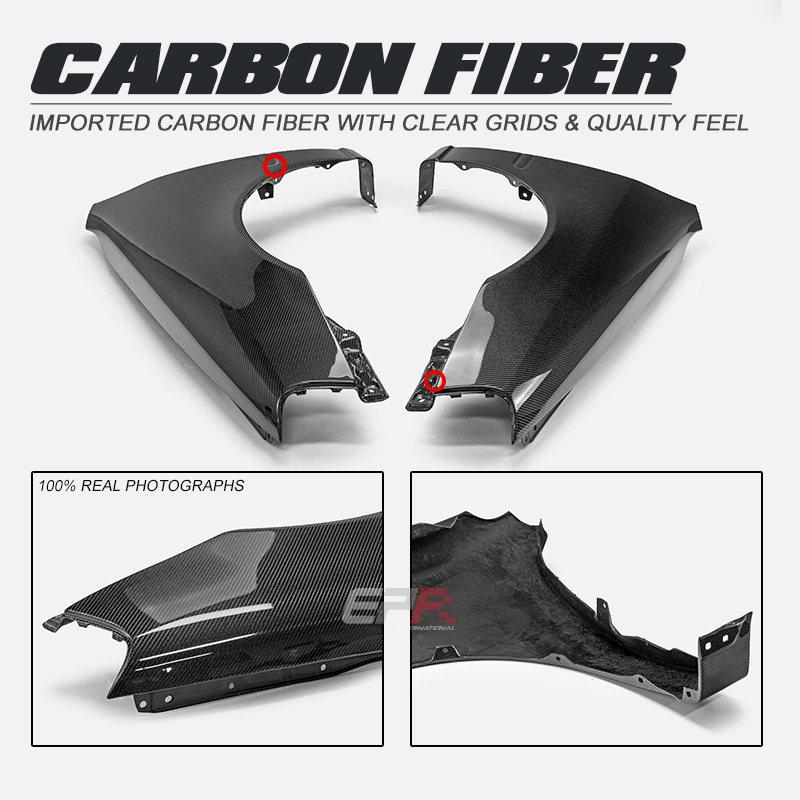 Toyota EP91 Starlet Carbon Fiber Front Fender Mudguard Upgrade