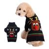 Christmas Dog Sweater for Small Dogs - Santa Claus Knit Pet Clothes for Poodle Teddy Puppy, Cute Warm Xmas Puppy Outfit