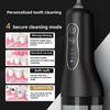Pulse Electric Dental Flusher Portable Water Floss Oral Cleaning Dental Stone Household Whitening Scrub