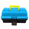 3-Layer Folding Fishing Tackle Box Portable Fishing Gear Box Multipurpose Fishing Toolbox with Handle for Fishing Tackle Storage