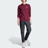 Adidas Originals Trefoil Essentials Crewneck Solid Logo Long Sleeve Sweatshirt Men tops Burgundy II5793