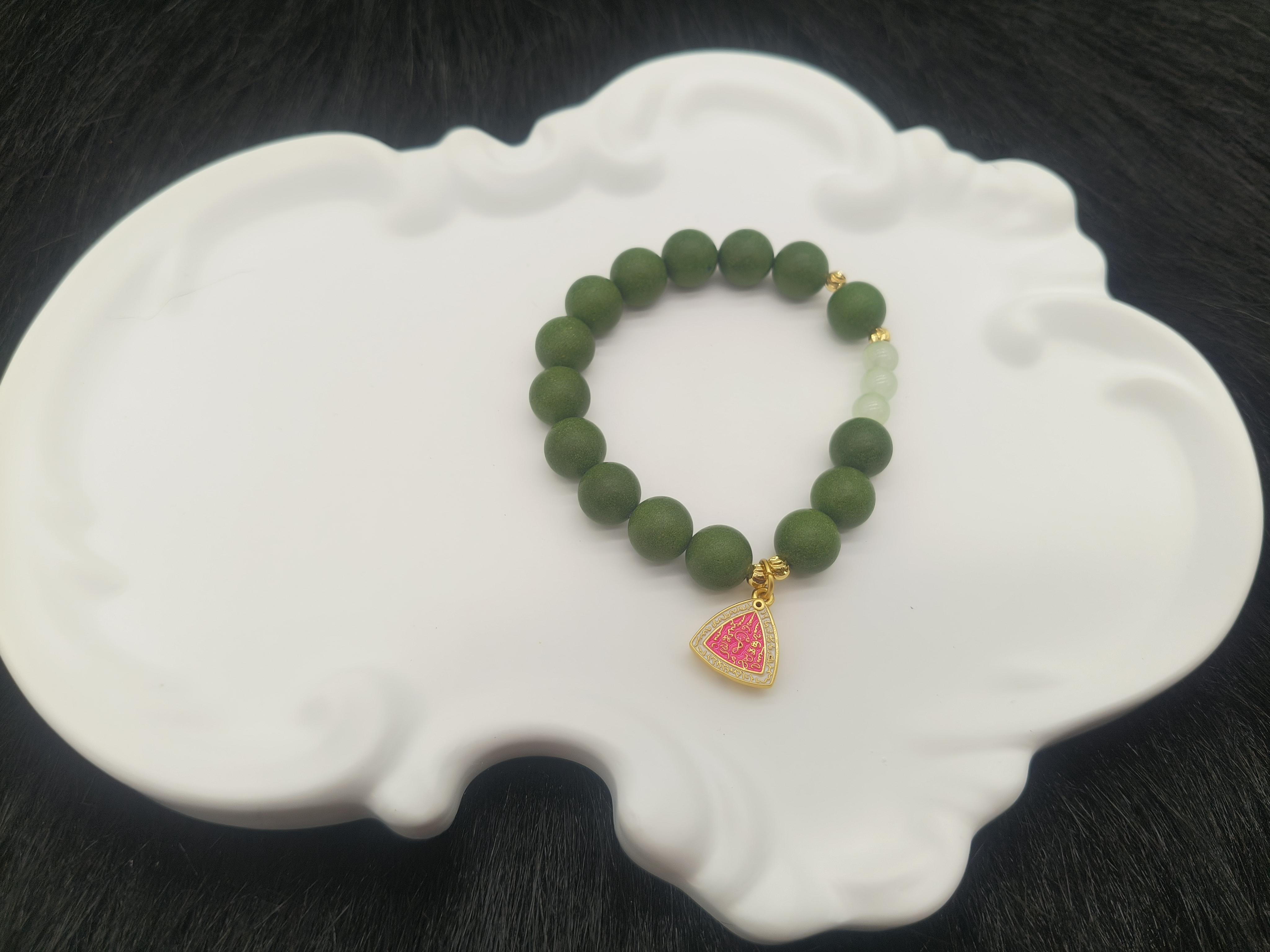 Jade Rose Zen Calm Incense Bracelet