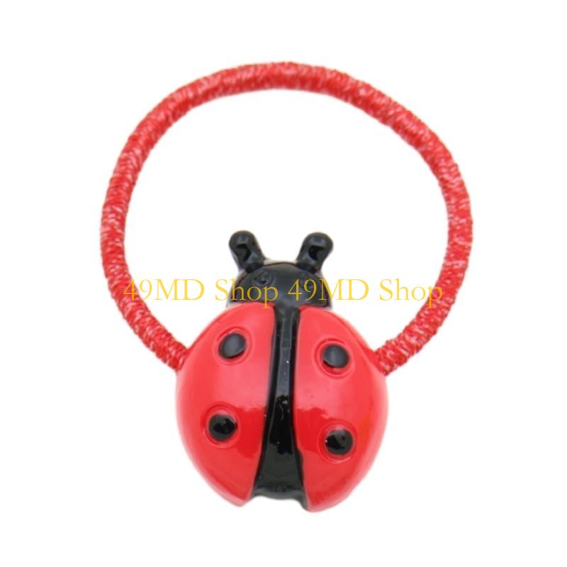 49MD Lovely Hair Pins / Hair Rope Red Ladybird Hair Clip Anti-slip Headwear