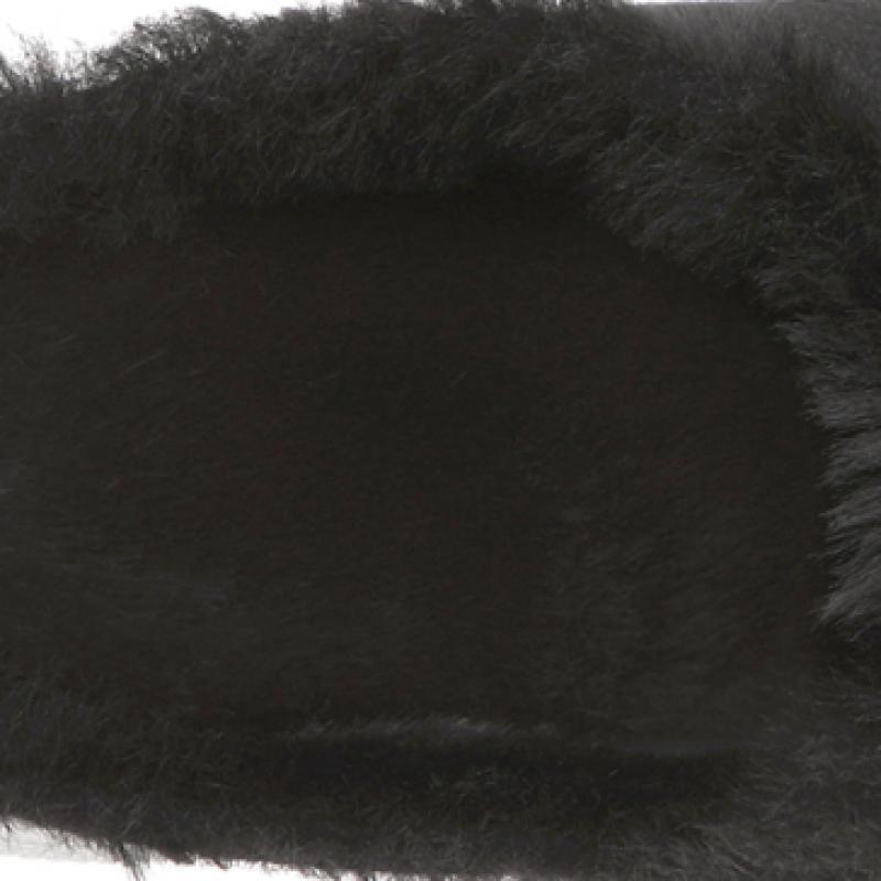 Superga 2402 Fur Mule Coatu Black S00gzm0999