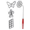 Bunuelos Cookie Molds With Handle Cookie Bake Mold Bunuelos Mold with Handle Baking Tool