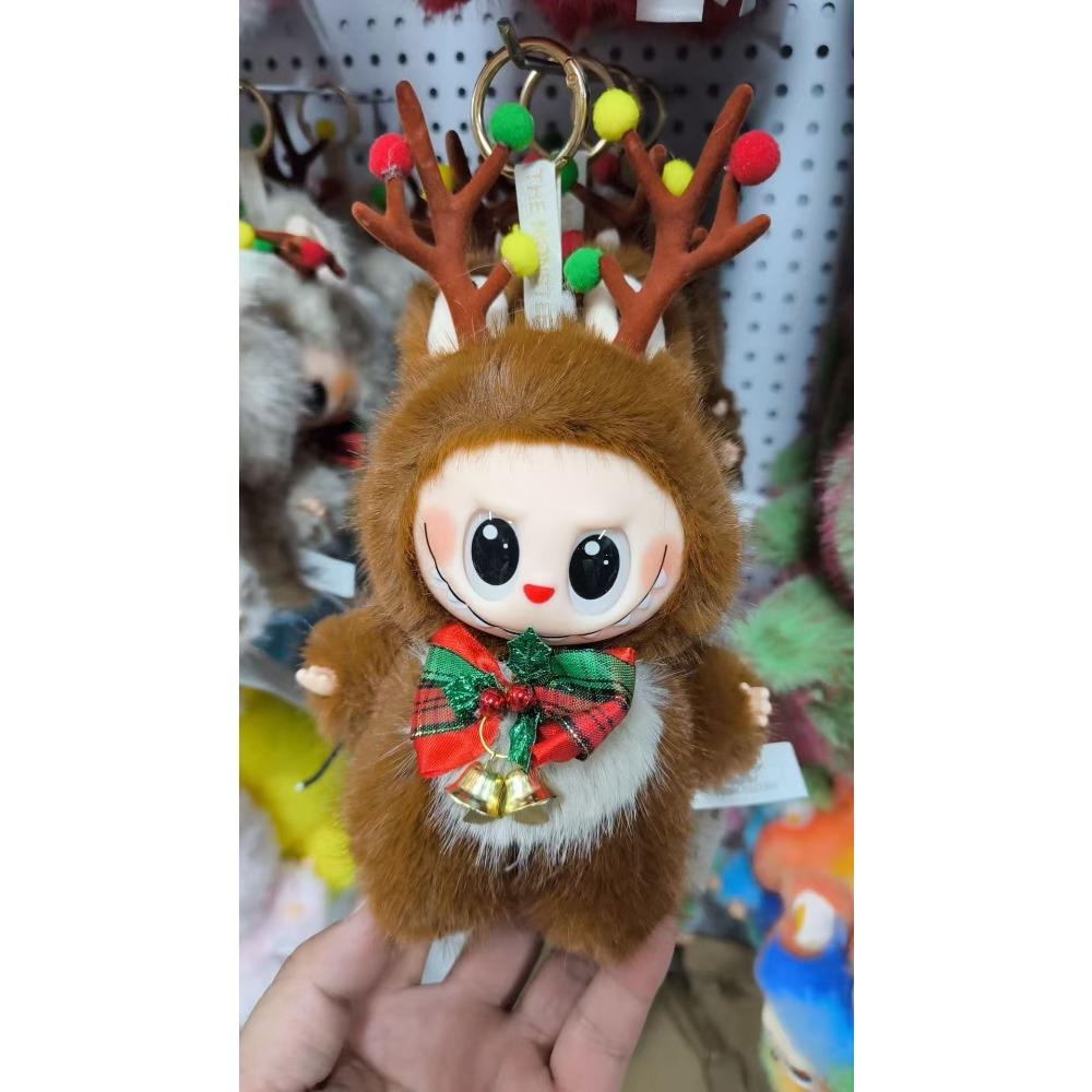 Yeti Labu Doll Pendant, Elk Fourth Generation and Fifth Generation Labu Cloth Plush Doll Blind Box Pendant