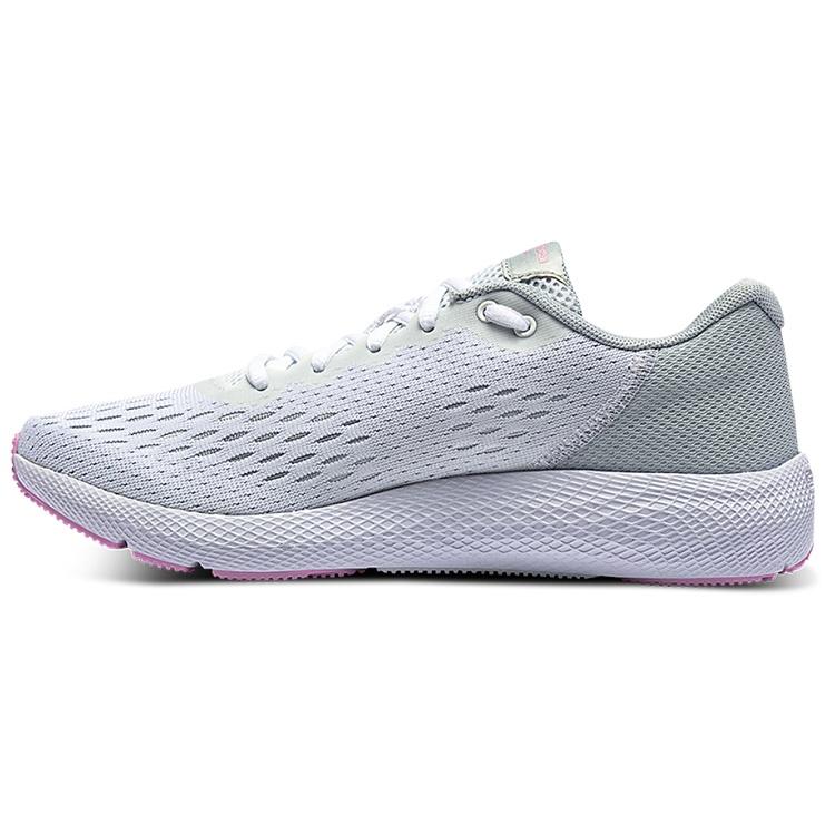 (WMNS) Under Armour Charged Pursuit 2 White Pink Women s 3023866-101 EU 36