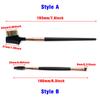 Fly Tying Tools Kit Brush Groomer for Fly Fishing Dubbing Hair Fiber Feather Brushes Combing Accessories