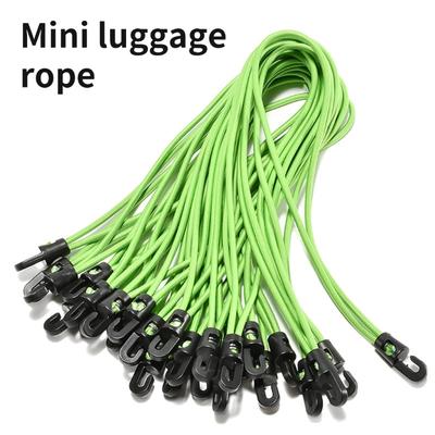 20 Stück Gummi-Spannbänder 10 cm Elastische Haken-Zubehör für Planen Banner Campingausrüstung Sichere Robuste Designs