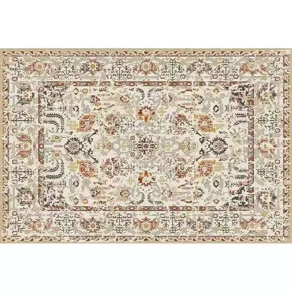 Vintage Living Room Carpet Ethnic Style Bedroom Bedside Carpet Persian Coffee Table Mat