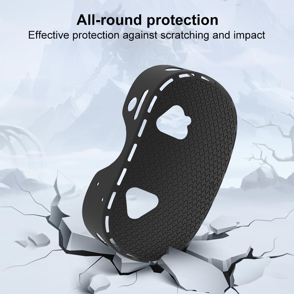 Silicone Cover for Meta Quest 3S VR Glasses Headset Case Anti-Scratch VR Shell Cover Silicone Front Protective Cover Skin Sleeve